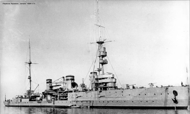 Обзор Комбриг 1/700 легкий крейсер Червона Украина (Адмирал Нахимов)