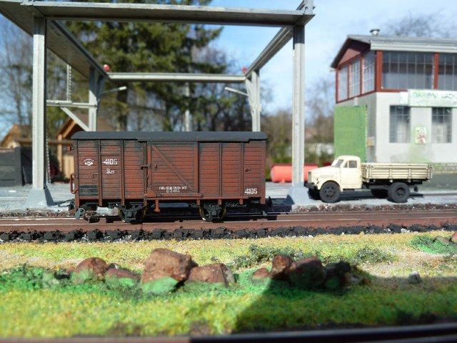 Грузовые вагоны колеи 750мм.