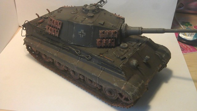 König Tiger  в стиле WoT