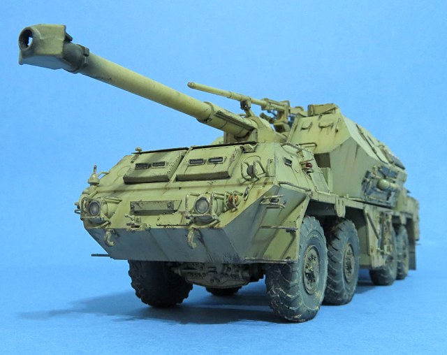 Чешская колесная САУ vz.77 DANA