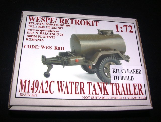 M149A2C Water Tank Trailer