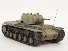 КВ-1 с "круглой" башней, установочной серии (машина У-10, на август 1941)