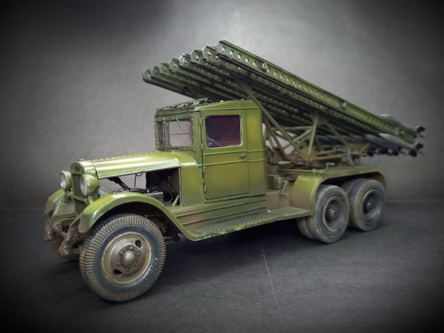 Установка М-13 на базе ЗиС-6