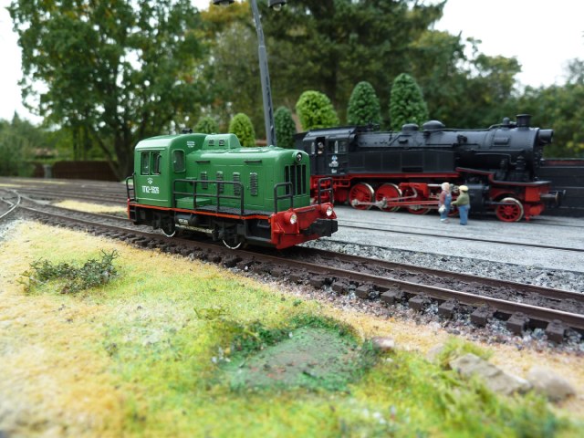 Маневровый тепловоз ТГК-2.