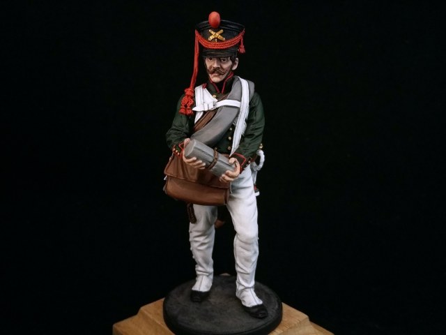 Канонир (2 номер) армейской пешей артиллерии. Россия, 1809-14 года