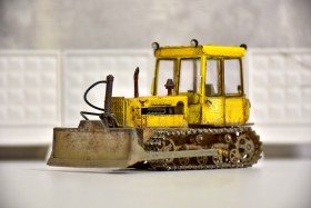 Трактор ДТ-75МЛ с бульдозером ДЗ-162