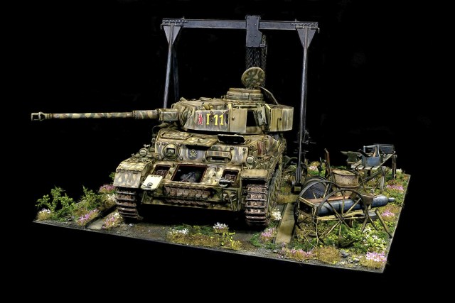 Repairing of Pz. IV H