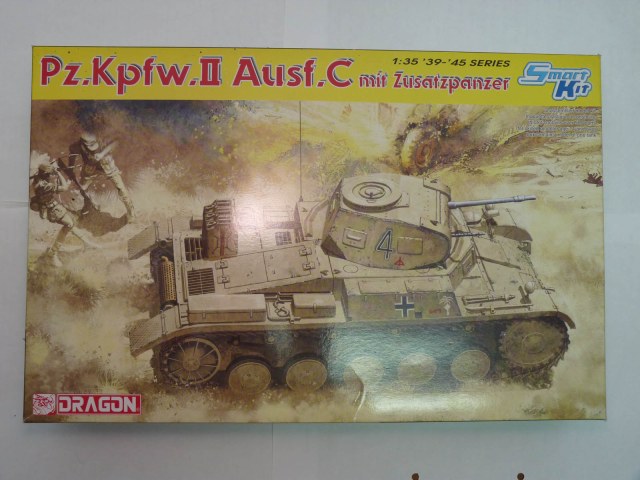 Pz. Kpfw. II Ausf. C mit Zusatzpanzer