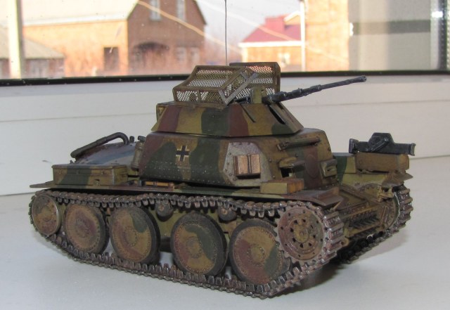 AUFKLARUNGSPANZER ( Sd. Kfz. 140/1 ) База Pz. Kpfw. 38(t)