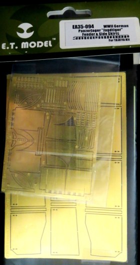 WWII German Panzerjager "Jagdtiger" Fender & Side Skirts