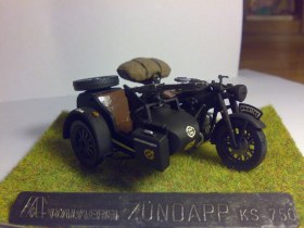 Мотоцикл от звезды масштаб 1:35