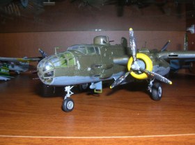 B-25J в масштабе 1:72 от Hasegawa