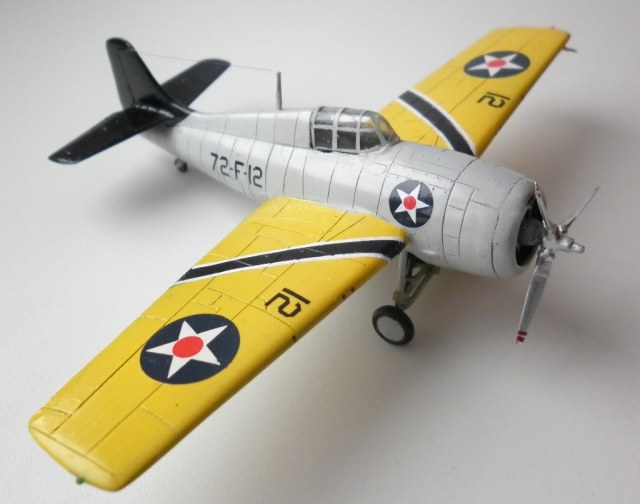 F4F3 Wildcat , USS "WASP" 1940