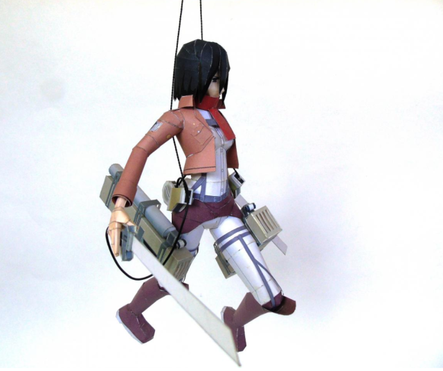 Анимэ фигурка "Attack on Titan" Mikasa Ackerman