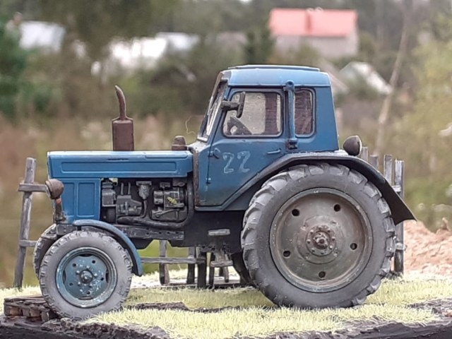 Подставка с МТЗ-80