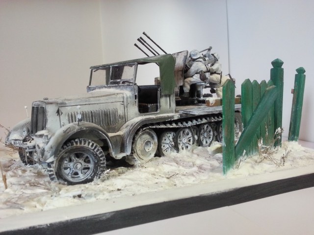 2cm Flakvierling 38 auf Selbstfahrlafette (SdKfz 7/1)