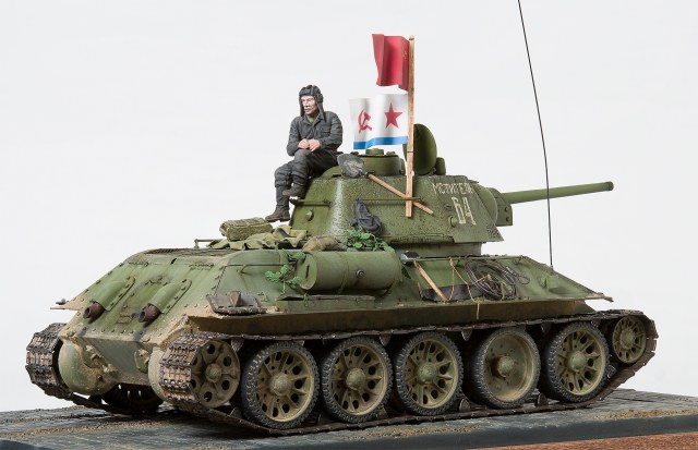 Т 34-76 "Даешь Крым"