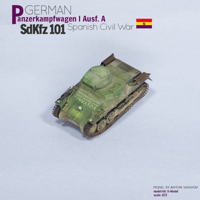 Pz.I ausf.A Spanish civil war