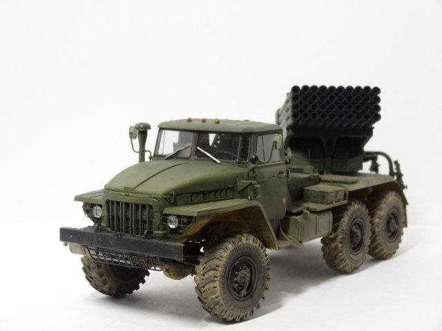 БМ-21 "Град" на базе Урал-375Д