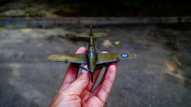 Истребитель Bell P-39 Airacobra, 1/72.