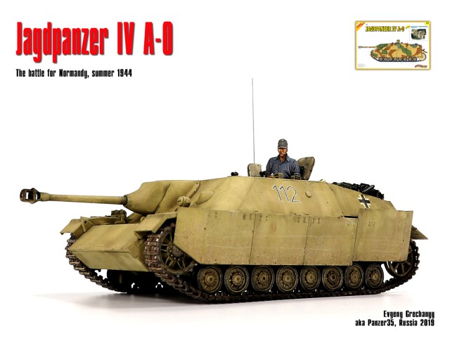 Jagdpanzer IV A-0, Нормандия, 1944 г.