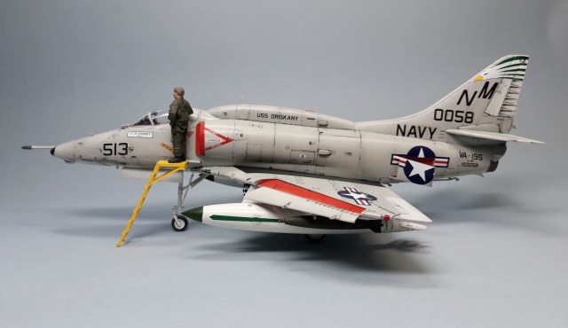 A-4E Skyhawk 150058 VA-195 "The Dambusters" USS Oriskany 1969