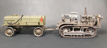 Топливозаправщик Сталинец С-60 с цистерной на шасси П-13