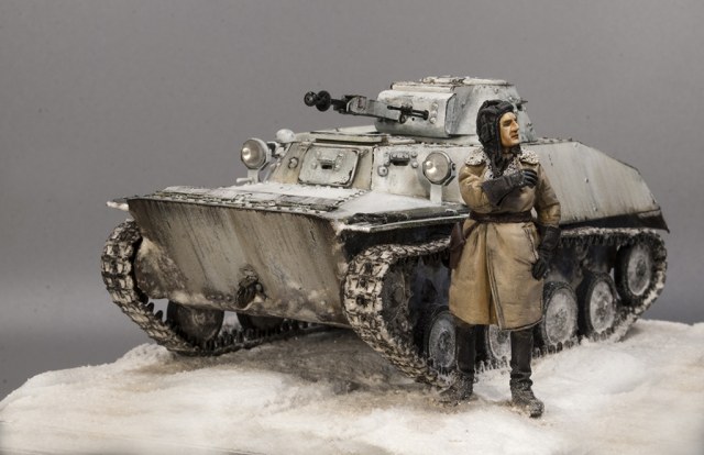 Т-40 Западный фронт. Зима 1942г
