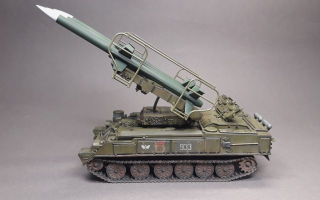 Самоходная пусковая установка ЗРК 2К12 «Куб»