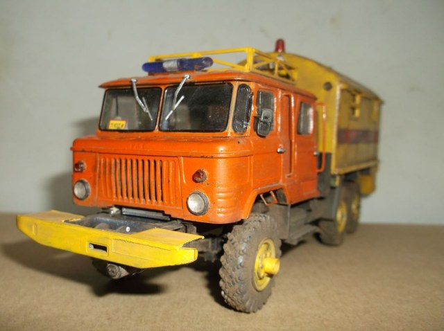 ГАЗ 6х6 с кунгом "Бабаха"