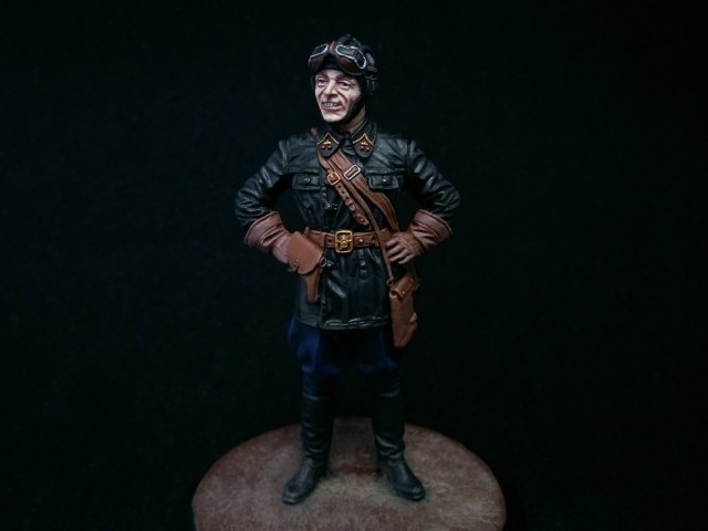 Лейтенант автобронетанковых войск РККА. СССР, 1939-42 года