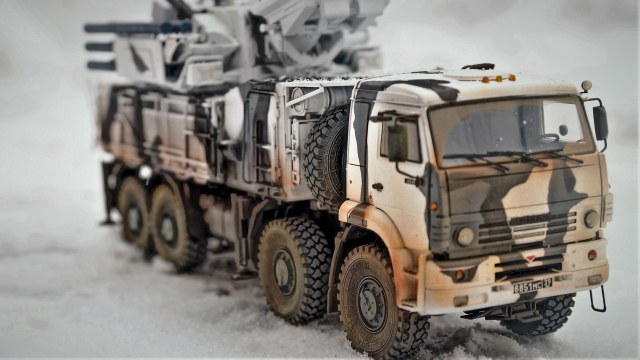 Зенитно-ракетный комплекс ПВО "Панцирь"