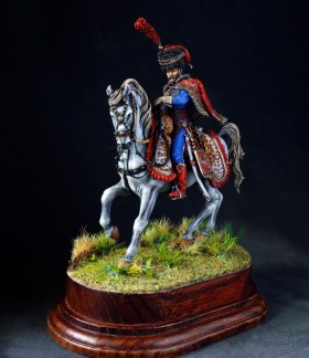 Капитан 4 гусарского полка, элитная рота, 1806-12