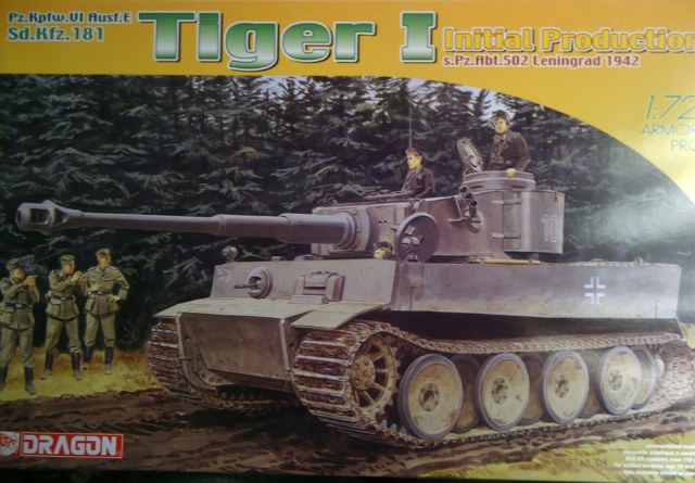 Tiger I initial, 502 abt. 1942 Leningrad