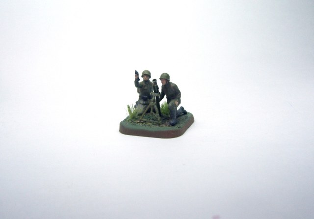 Советский миномет 82мм с расчетом