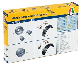 Wheels Rims & Mud Guards (ITA # 3870)