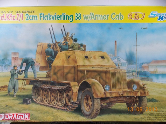Sd.Kfz.7/1 2cm Flakvierling 38 w/Armor Cab