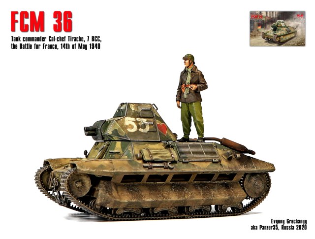 FCM 36, Битва за Францию, 1940 г.