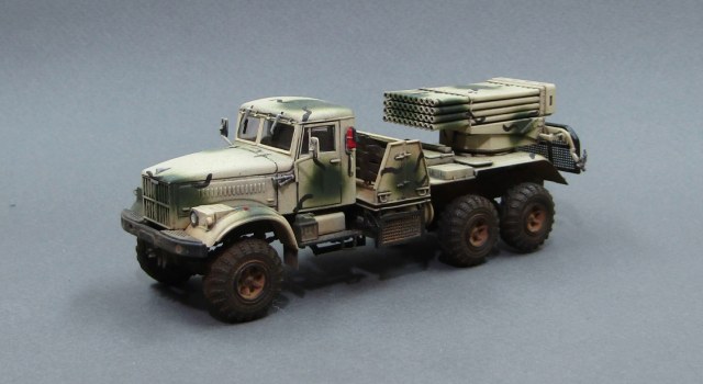 РСЗО "Град" на шасси КраЗ-255