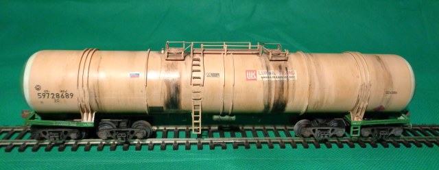 8-осная цистерна модели 15-1500