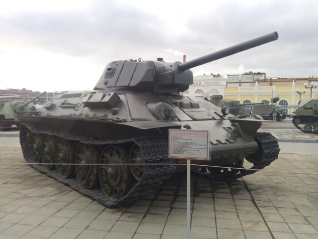 Музей военной техники в г.Верхняя Пышма