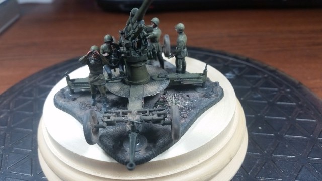 Советское 85-мм зенитное орудие 52-К