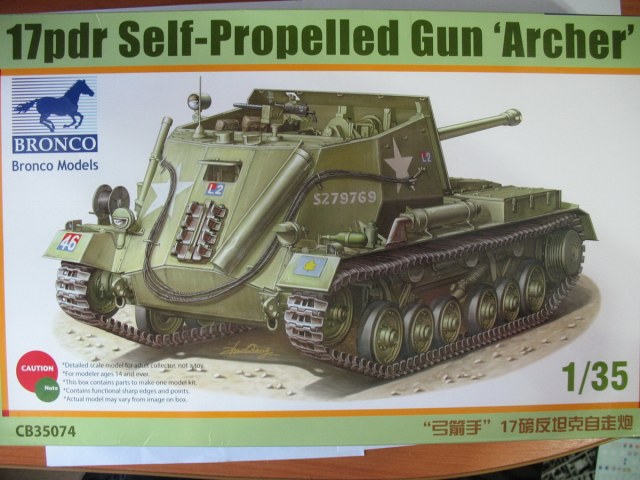 17pdr Self-Propelled Gun ‘Archer’