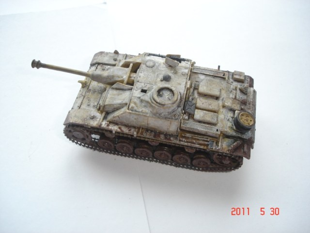 Грязный весенний Stug III Ausf.G