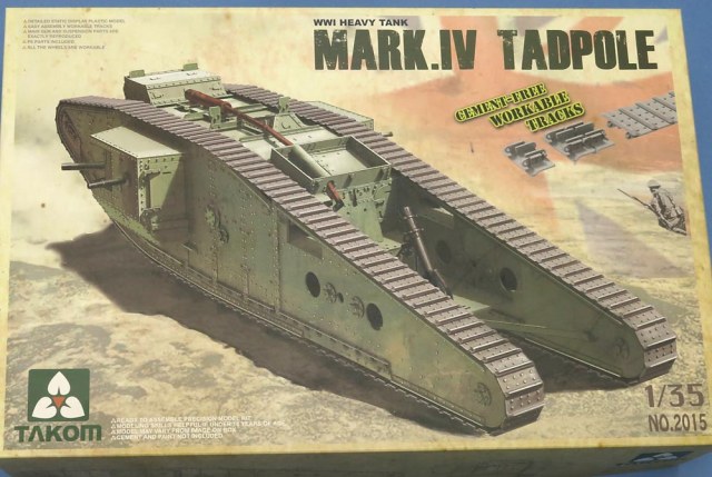 Тяжелый танк WWI - MARK.IV Tadpole
