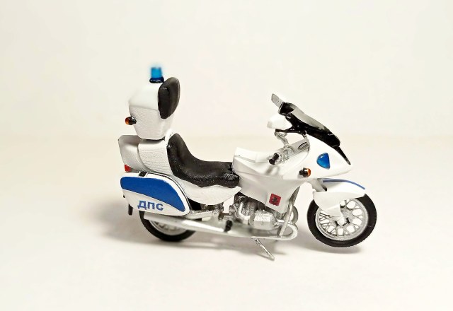 Мотоцикл Урал Пластик 1/43