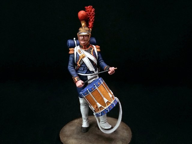 Барабанщик роты саперов Императорской Старой гвардии. Франция, 1811-15 года