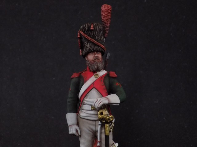 Сапер 4-го драгунского полка, 1809 г.