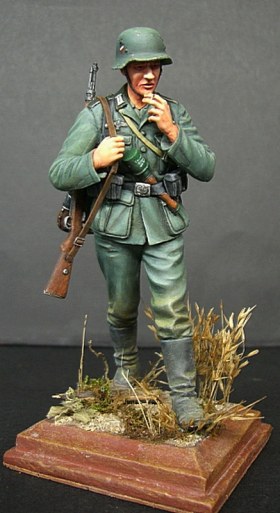 Немецкий пехотинец        90mm.