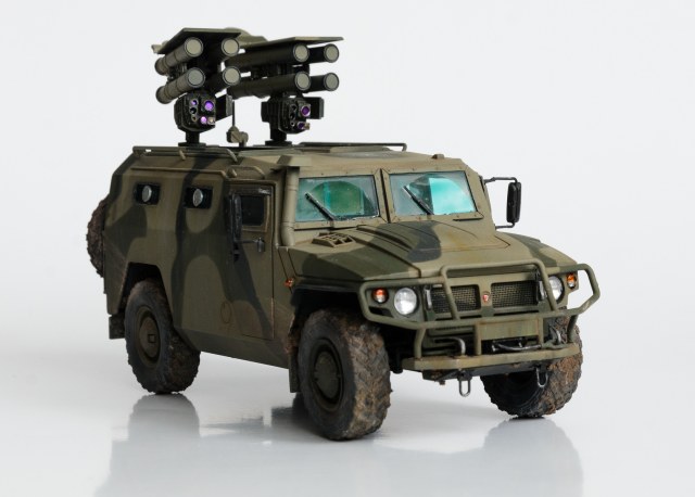 ГАЗ-233014 "Тигр" с ПТРК "Корнет-Д"